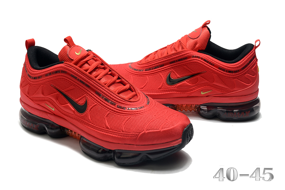 2020 Men Nike Air Max TN 97 Red Black - Click Image to Close